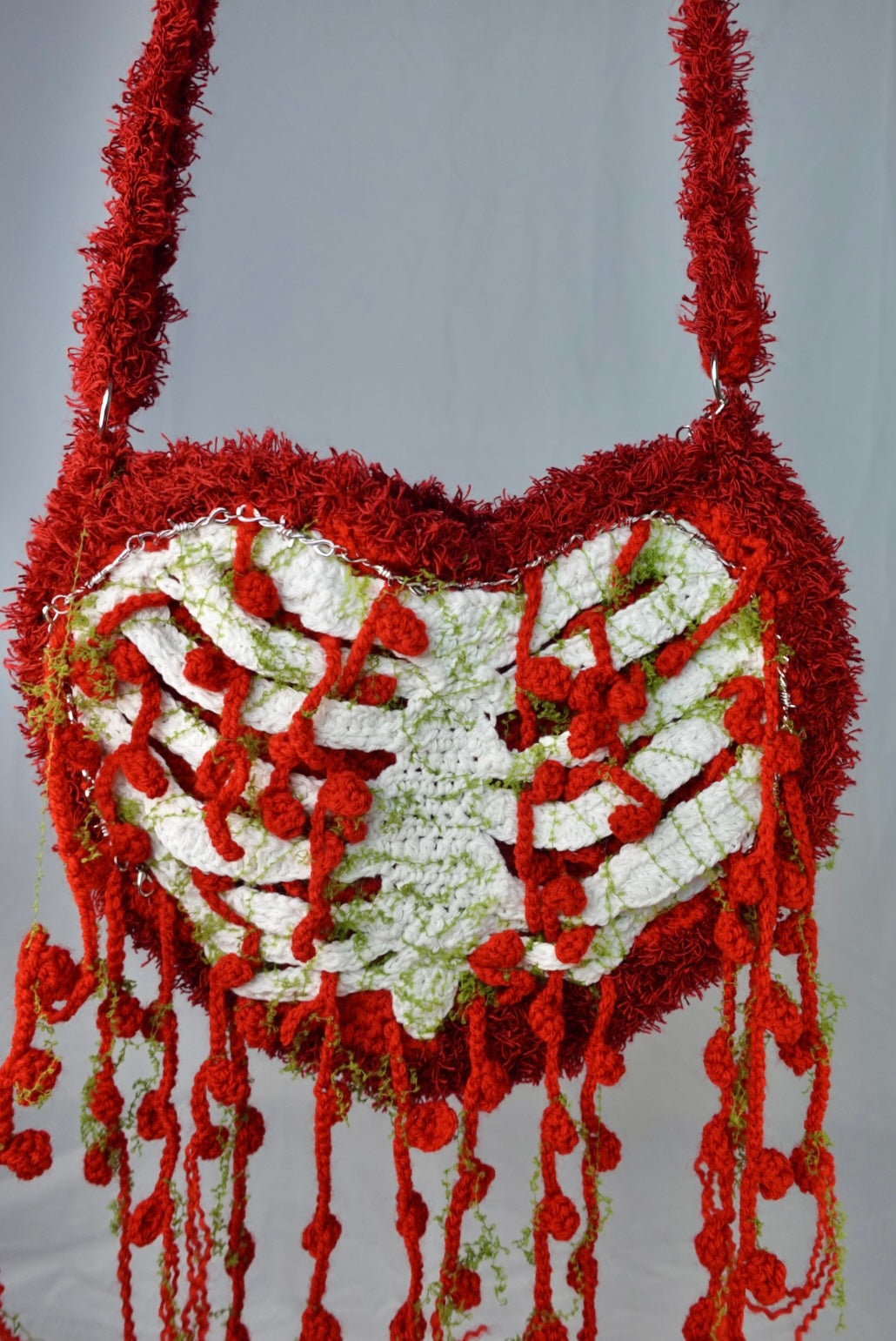 Heart-Shaped Ribcage Bag