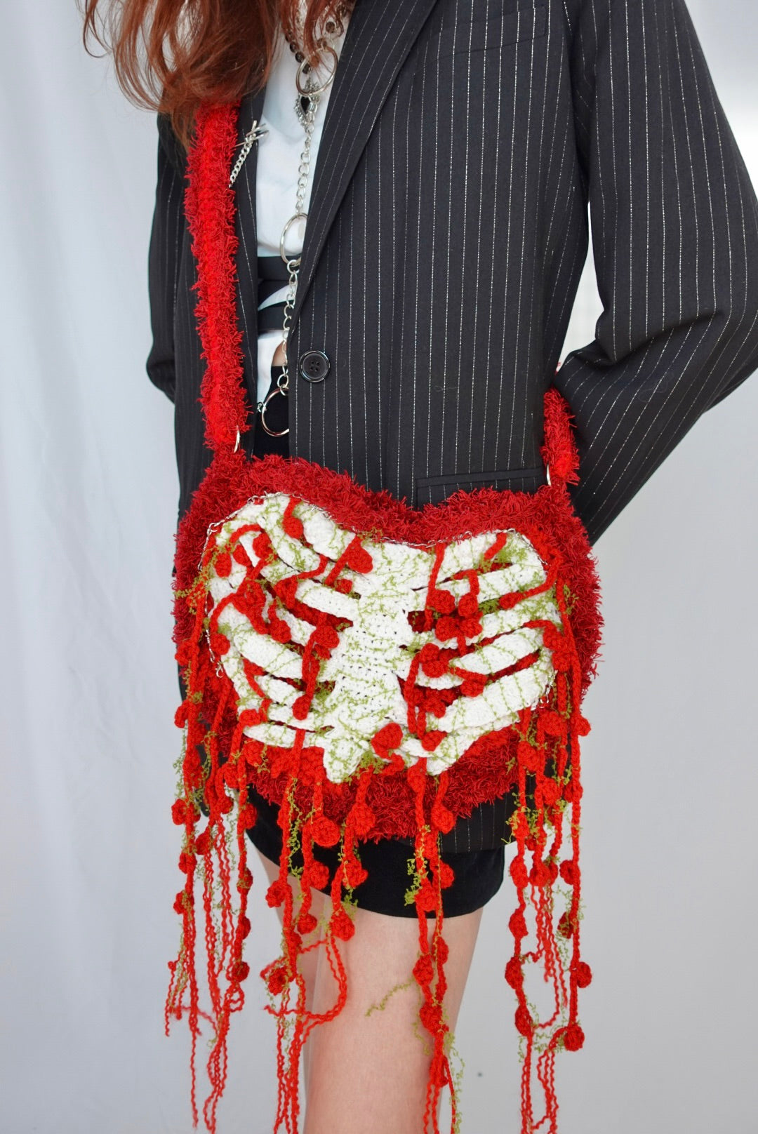 Heart-Shaped Ribcage Bag