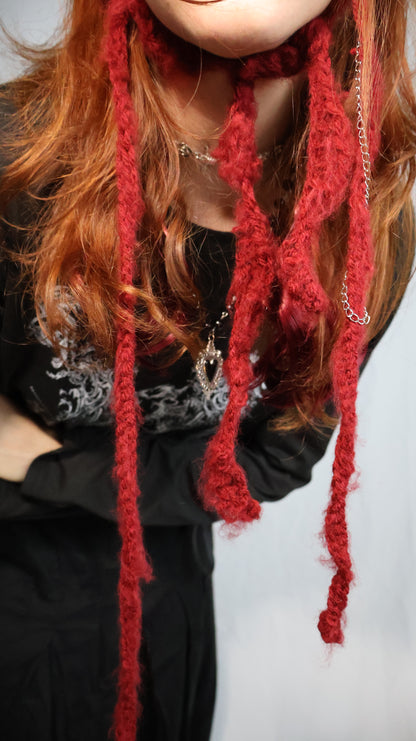 Devil Crochet Bonnet