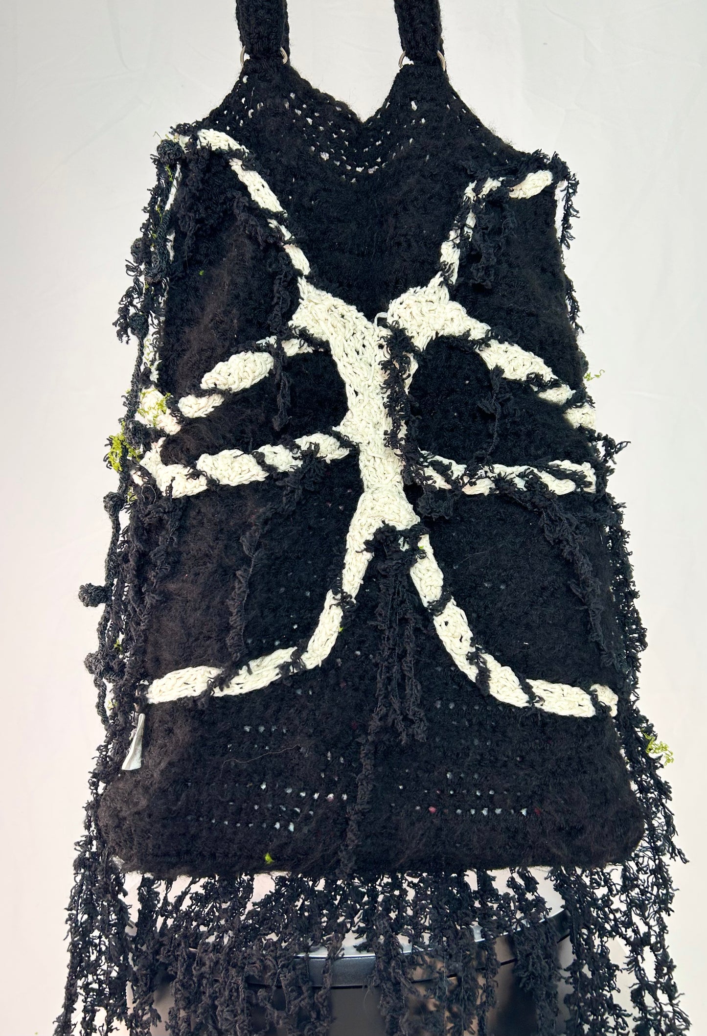Black Ribcage Bag
